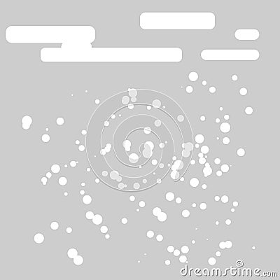 Christmas background.Snow. Vector Illustration