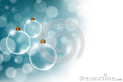 Christmas background with Transparent Stock Photo