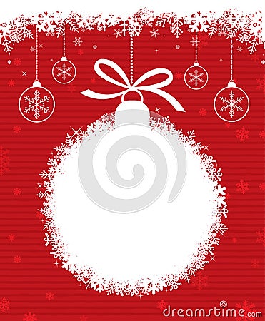 Christmas ball 3 Vector Illustration