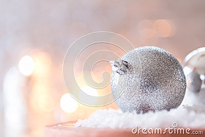 Christmas ball decoration Stock Photo