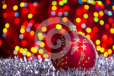 Christmas ball Stock Photo