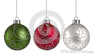 Christmas Balls Stock Photo