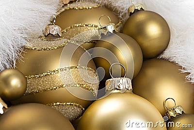 Christmas balls Stock Photo