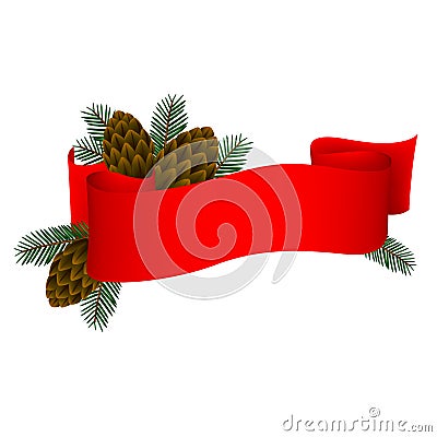 Christmas Banner 1 Vector Illustration