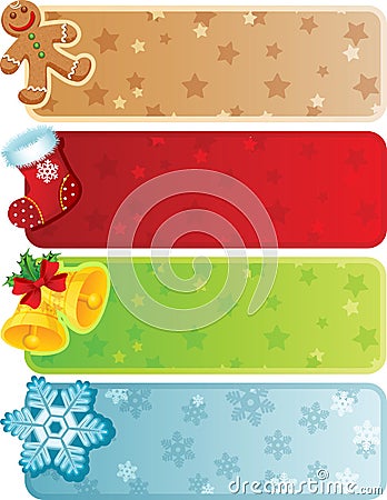 Christmas banner Vector Illustration