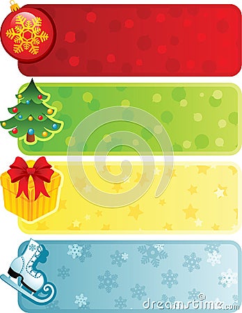 Christmas banner Vector Illustration