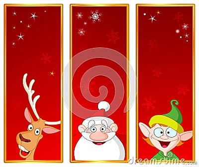 Christmas banners Vector Illustration