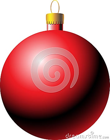 Christmas bauble Vector Illustration