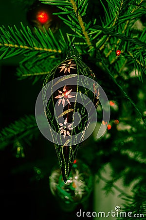 Christmas bauble Stock Photo