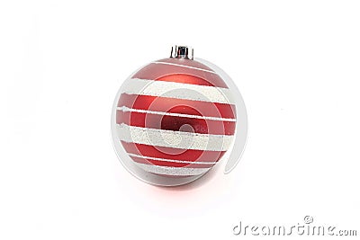 Christmas baubles Stock Photo