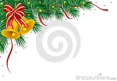 Christmas bell Vector Illustration