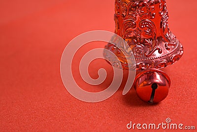 Christmas bells decoration. Stock Photo