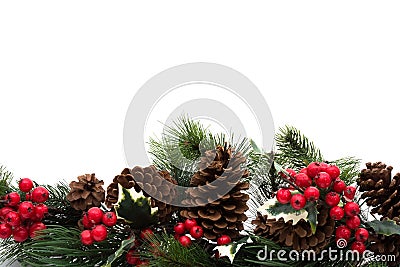 Christmas Border Stock Photo