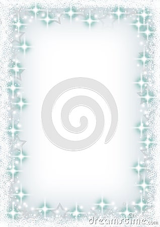 Christmas Border Stock Photo