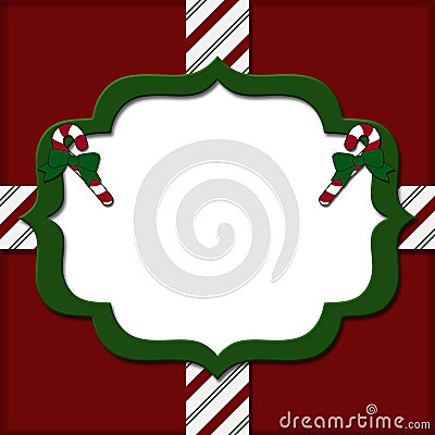 Christmas Candy Cane Striped background Stock Photo