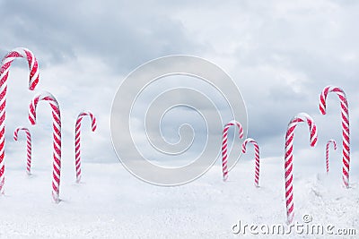 Christmas candy Stock Photo