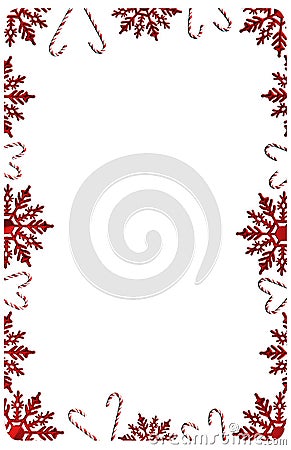 Christmas card background snowflakes pattern repetition New year celebration Stock Photo