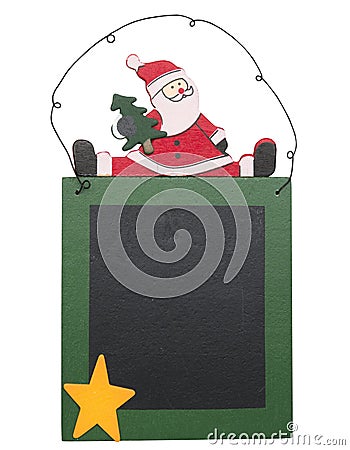 Christmas chalkboard Stock Photo