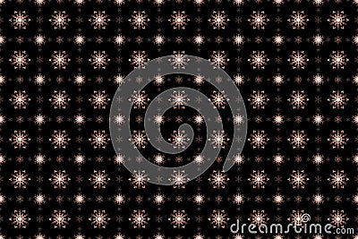 Christmas check seamless pattern with snowflakes and sparkles Stock Photo