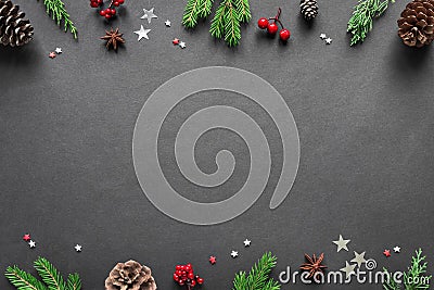 Christmas Composition Stock Photo