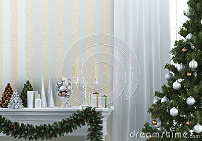 Christmas composition Stock Photo