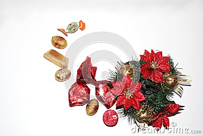 Christmas composition Stock Photo