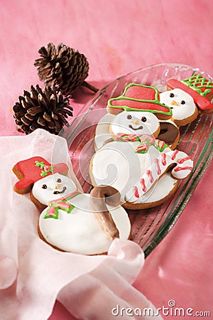 Christmas cookies Stock Photo