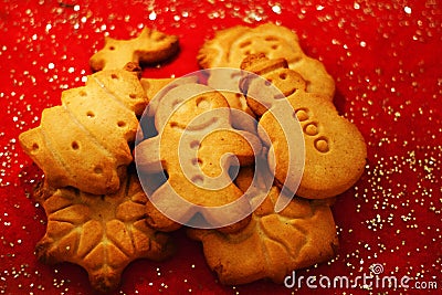 Christmas cookies Stock Photo