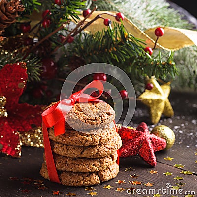 Christmas cookies Stock Photo