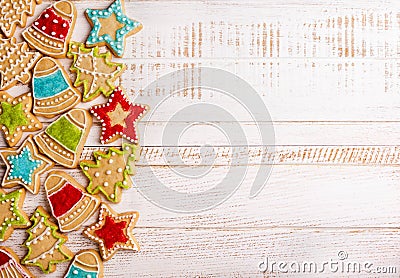 Christmas cookies Stock Photo