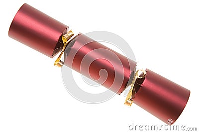 Christmas crackers Stock Photo