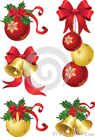 Christmas decor Vector Illustration