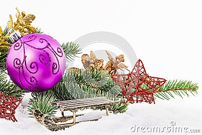 Christmas decoration Stock Photo