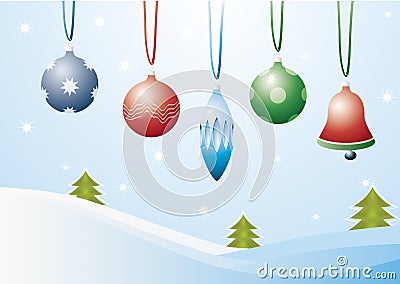 Christmas Decoration Vector Illustration