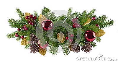 Christmas decoration element Stock Photo