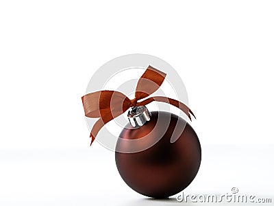 christmas decorations isolated on white background Stock Photo