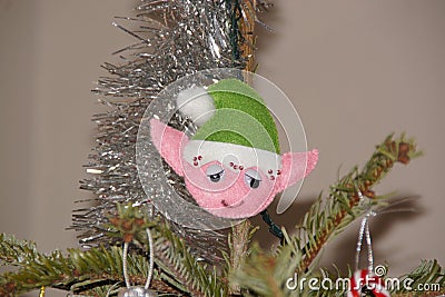 Make your Christmas tree the king of parties with the Christmas decorations. Stock Photo