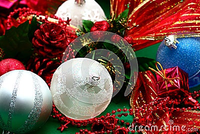 Christmas decors Stock Photo