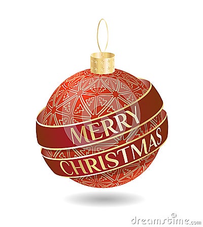 Christmas design object Vector Illustration