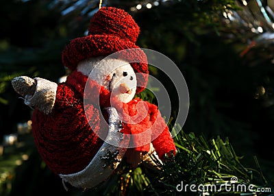 Christmas doll Stock Photo