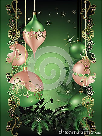 Christmas Dream Vector Illustration