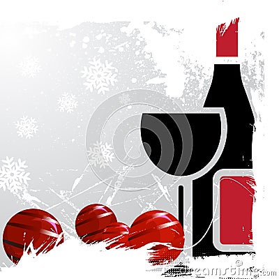 Christmas drink vector Vector Illustration