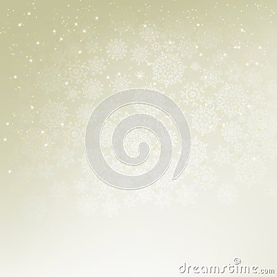 Christmas elegant beige background. EPS 8 Vector Illustration