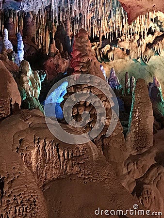 Christmas at Florida Caverns Stock Photo