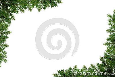 Christmas frame Stock Photo