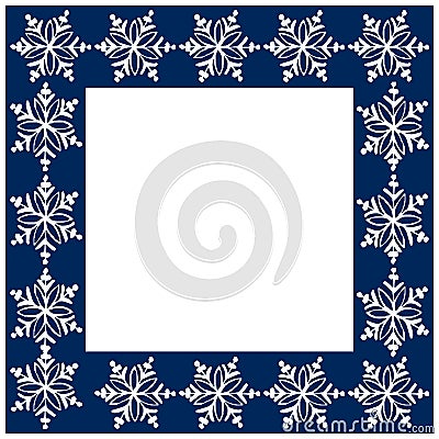 Christmas frame Vector Illustration