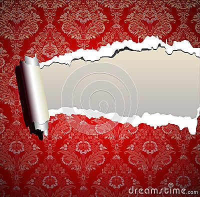 Christmas frame wallpaper background Vector Illustration