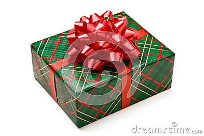 Christmas gift Stock Photo