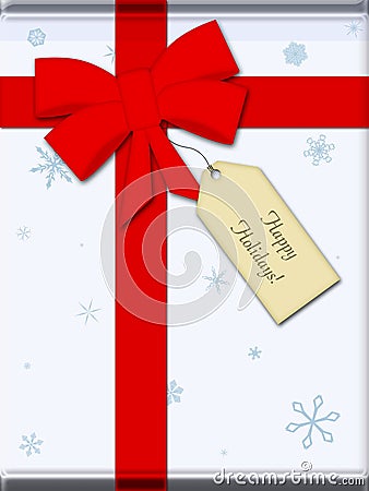 Christmas gift Stock Photo