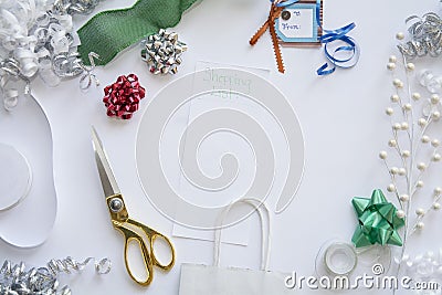 Christmas gift for christmas with wrappings Stock Photo